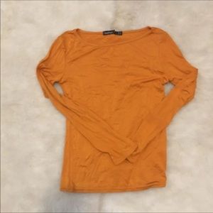 Boohoo orange long sleeve